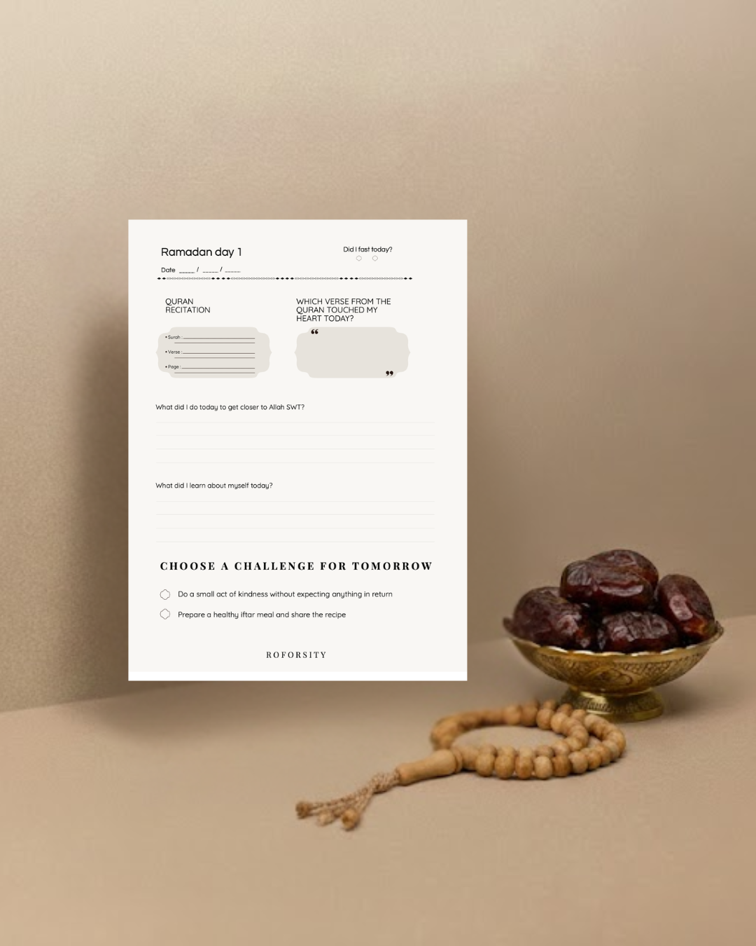 Deen Chaser - DIGITAL RAMADAN JOURNAL