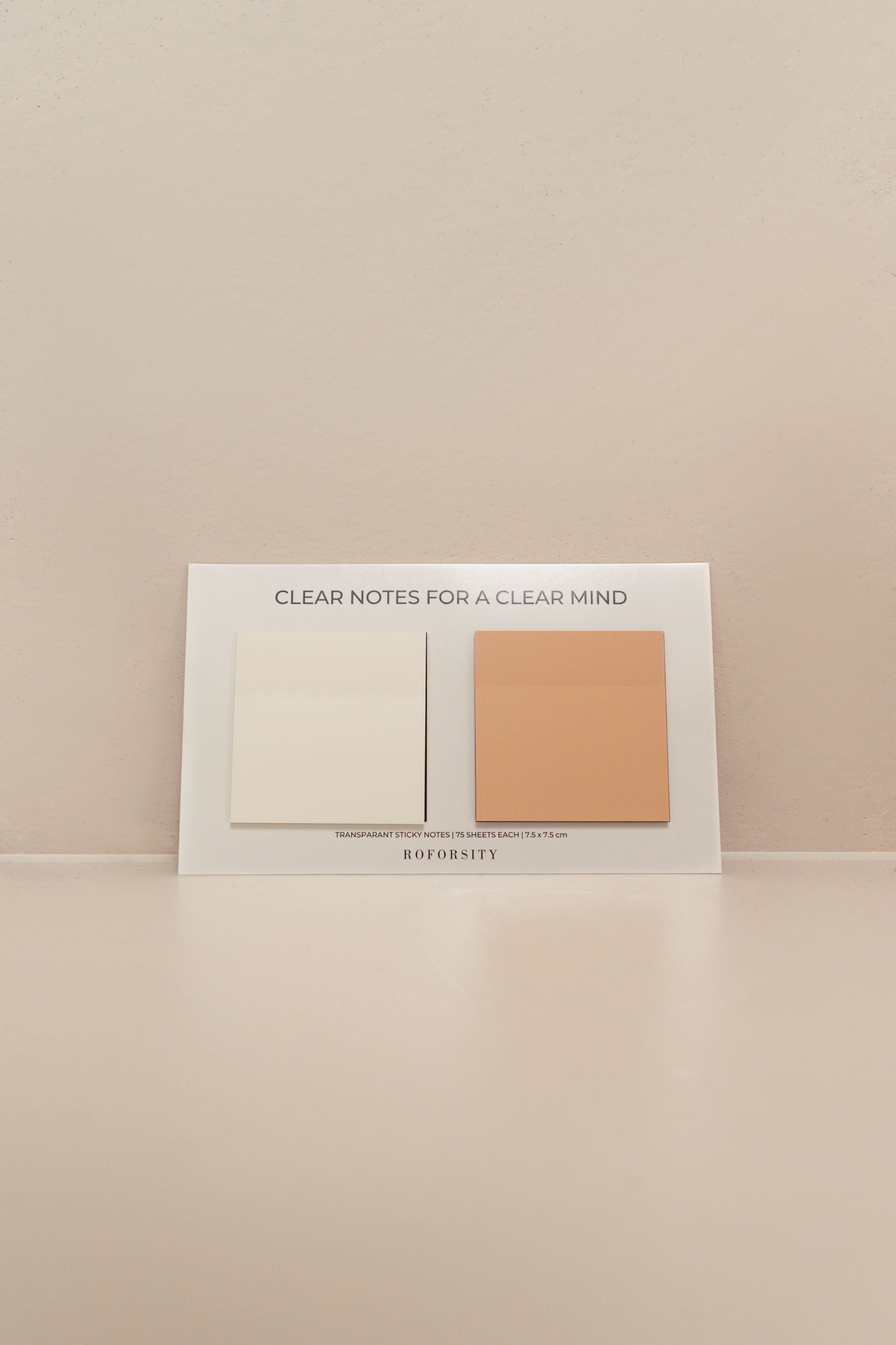 Transparante Sticky Notes