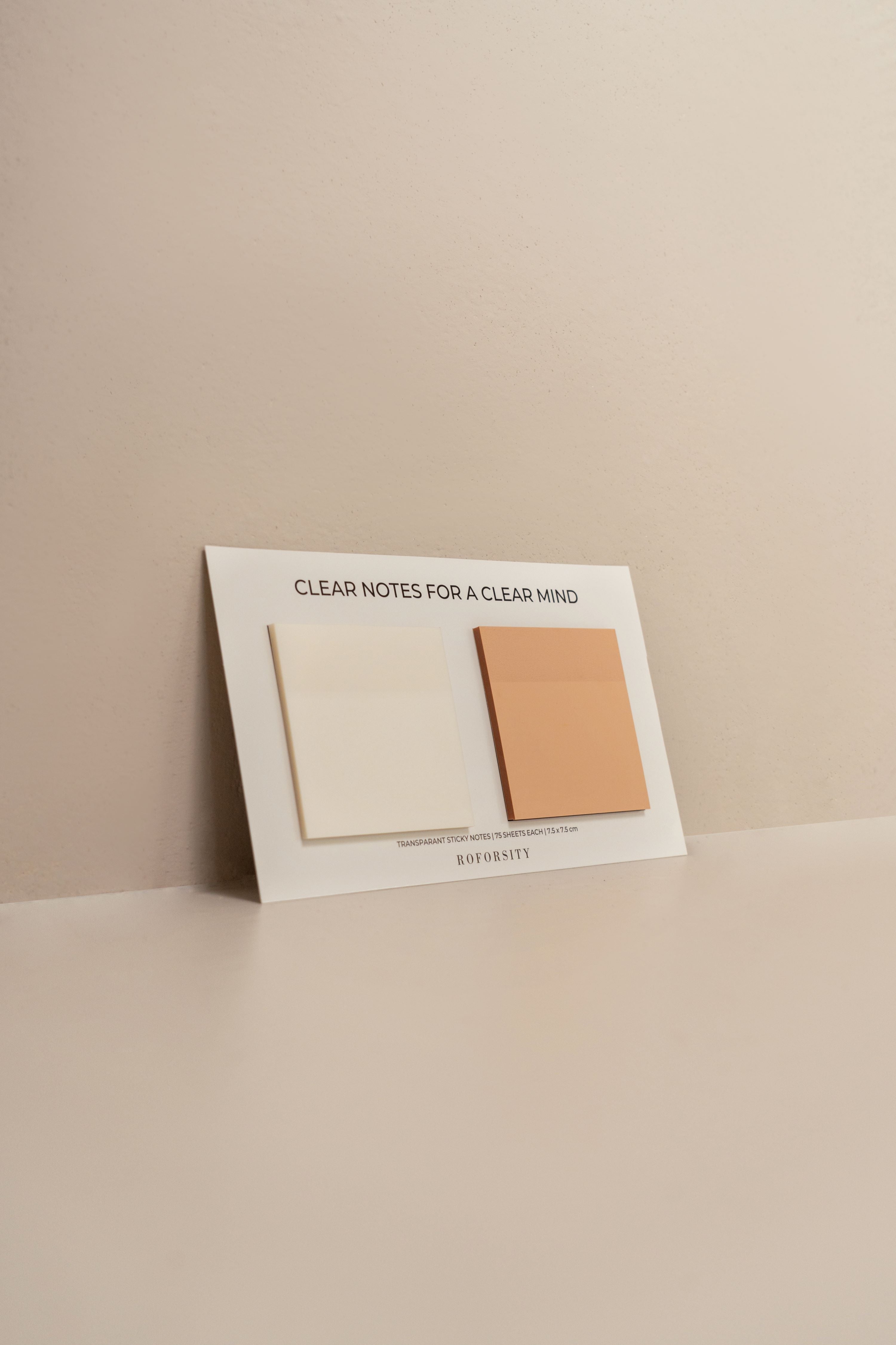 Transparante Sticky Notes